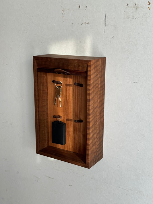 Tambour key cabinet